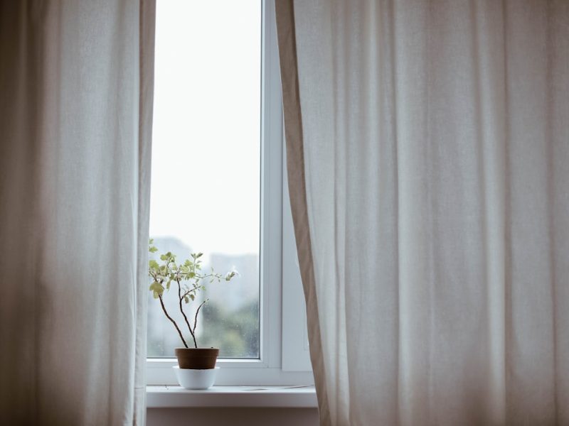 Photo Window curtains